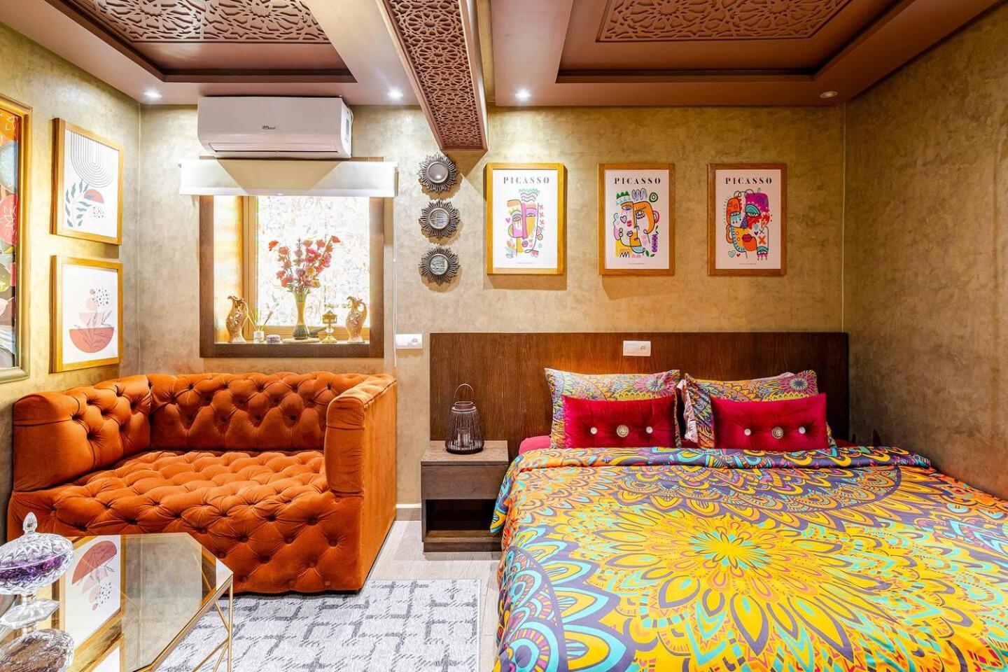 Studio Elegant Au Coeur De La Medina De Rabat Buitenkant foto