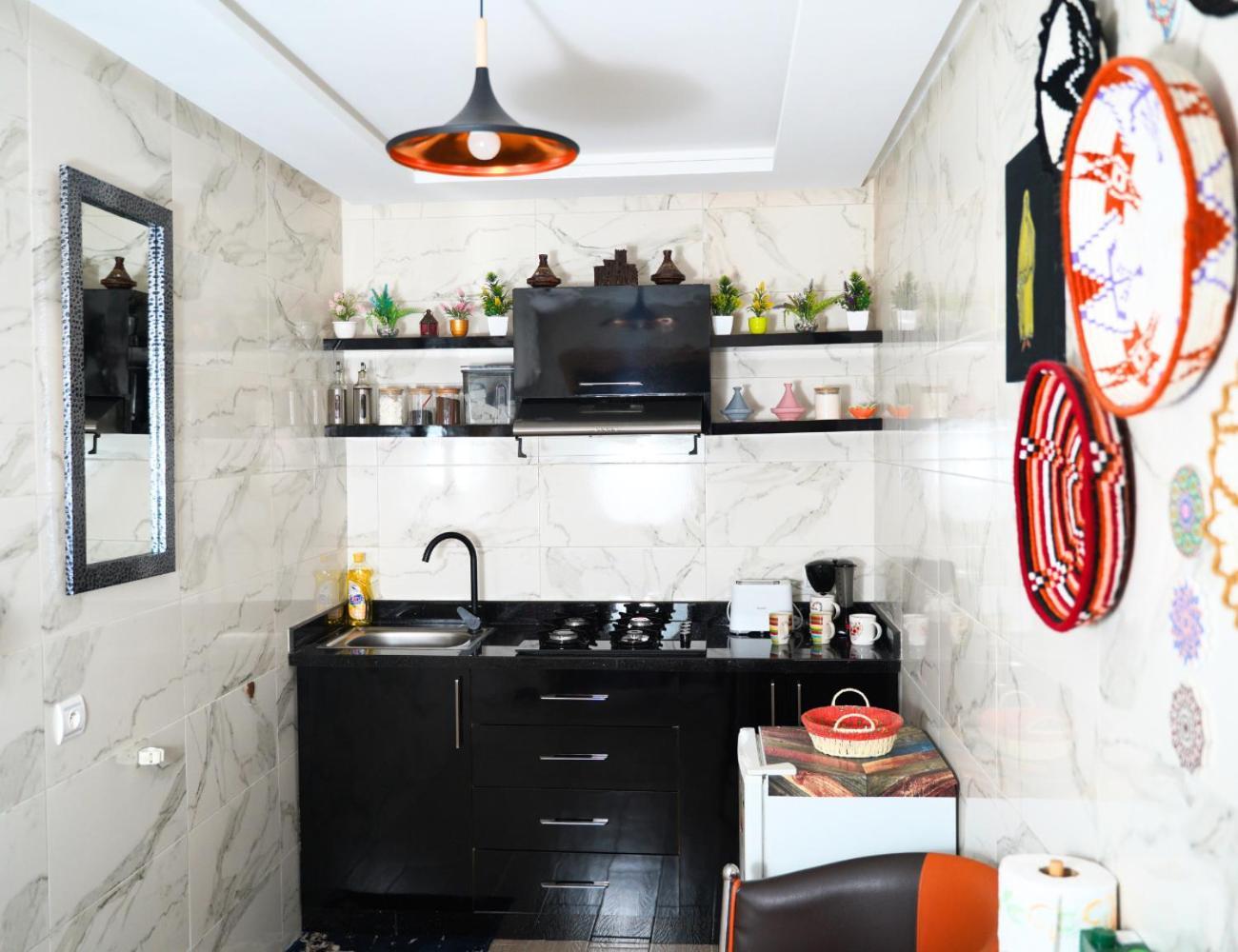 Studio Elegant Au Coeur De La Medina De Rabat Buitenkant foto