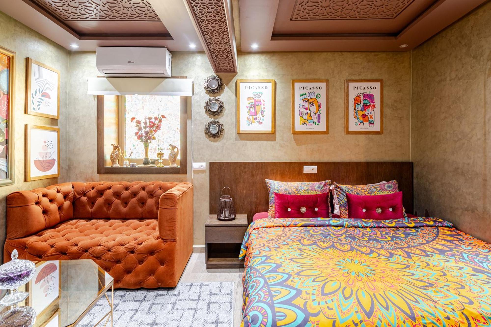 Studio Elegant Au Coeur De La Medina De Rabat Buitenkant foto