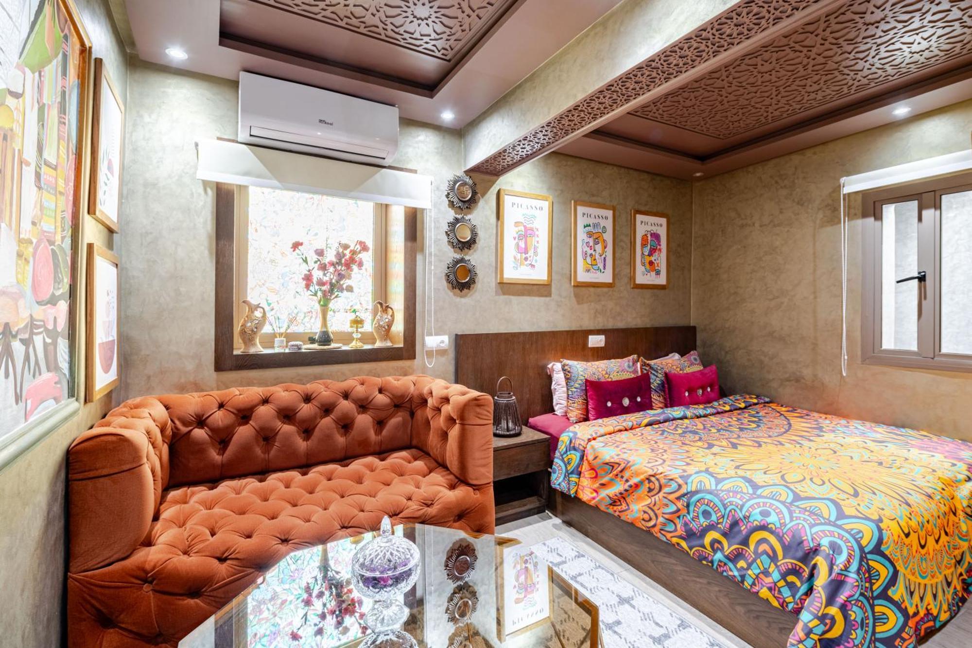 Studio Elegant Au Coeur De La Medina De Rabat Buitenkant foto