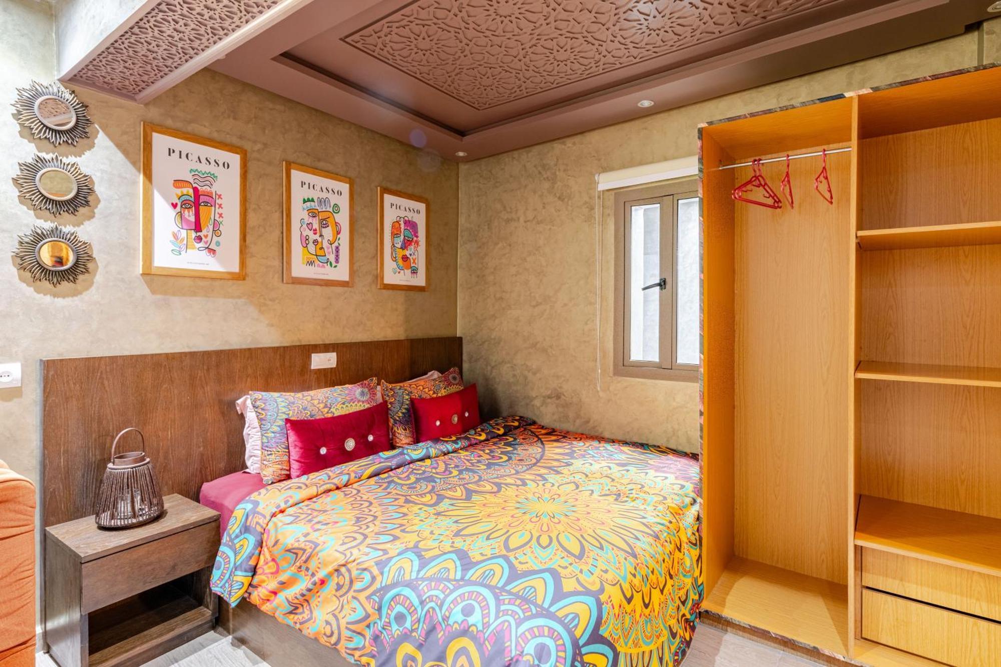 Studio Elegant Au Coeur De La Medina De Rabat Buitenkant foto